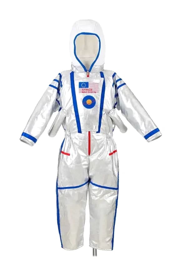 Combinaison d’astronaute argentée