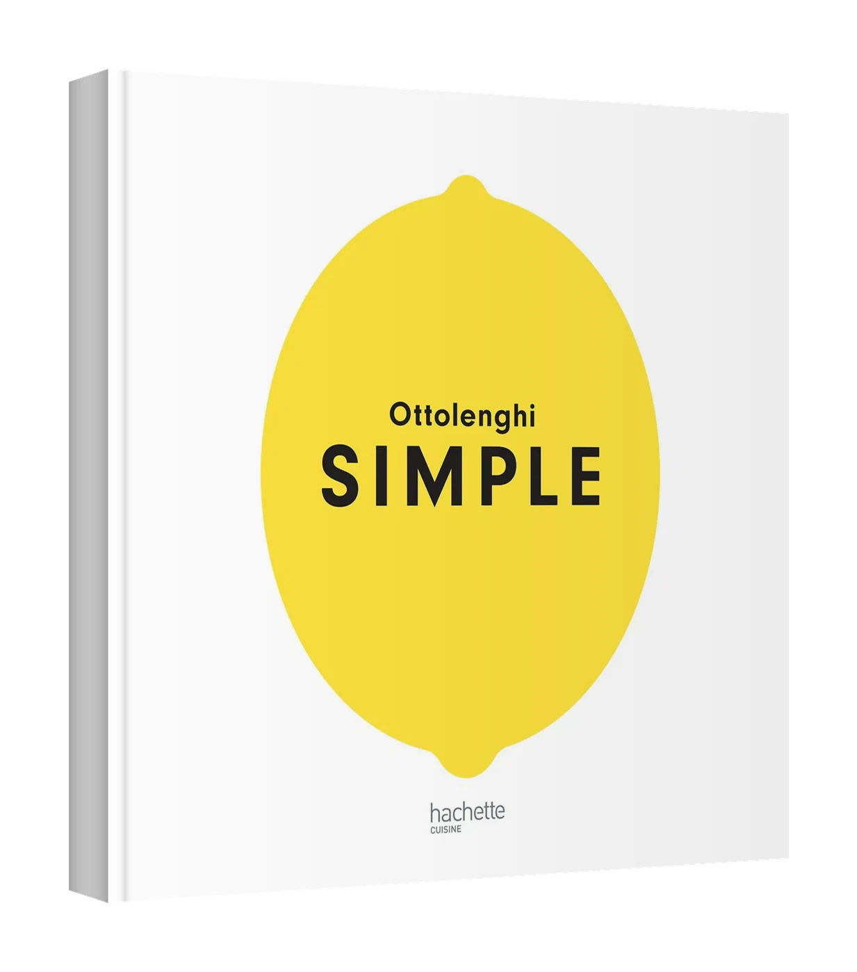 Le livre de cuisine « Simple », un citron sur sa couverture