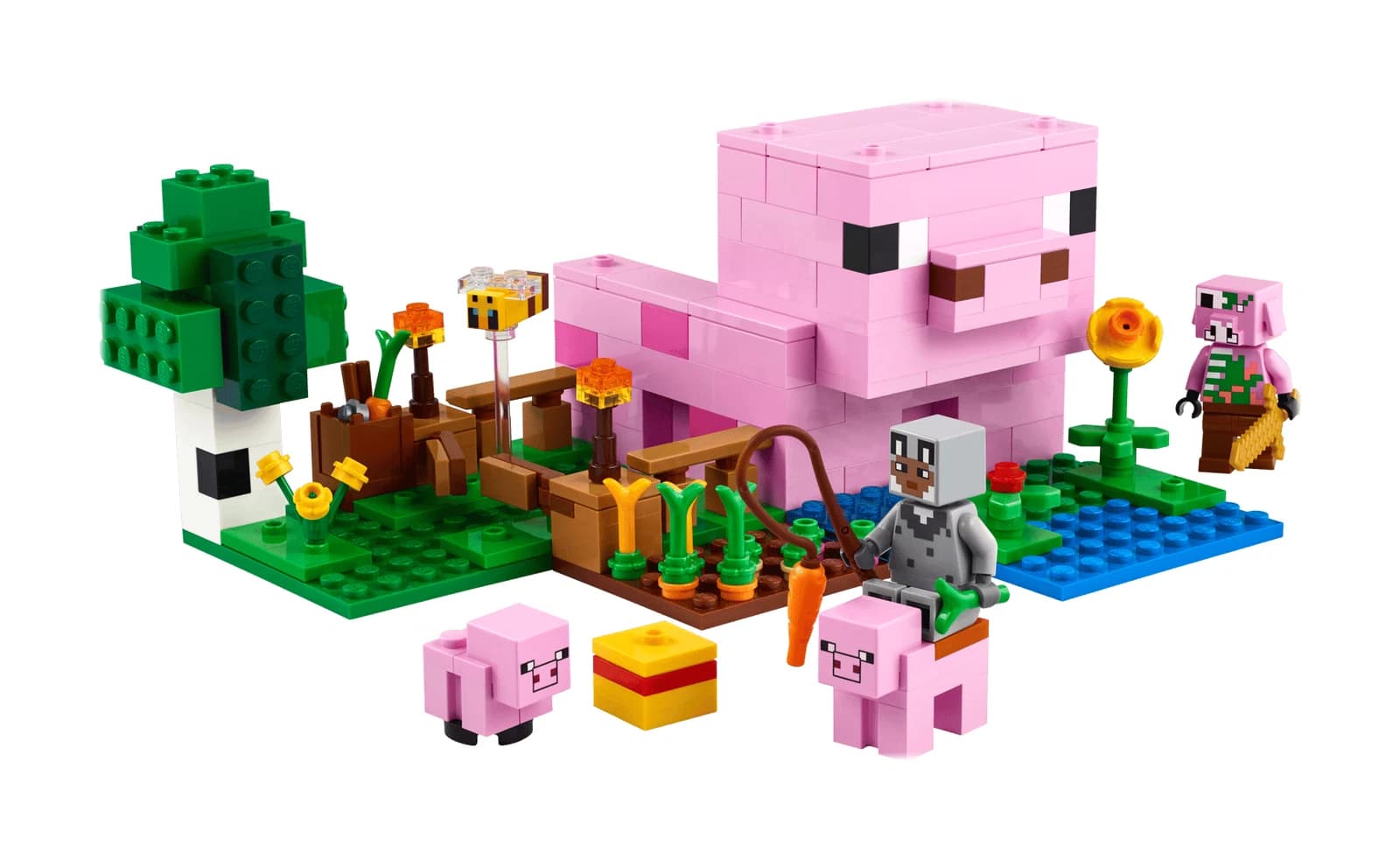 LEGO Minecraft, la maison de Porcelet