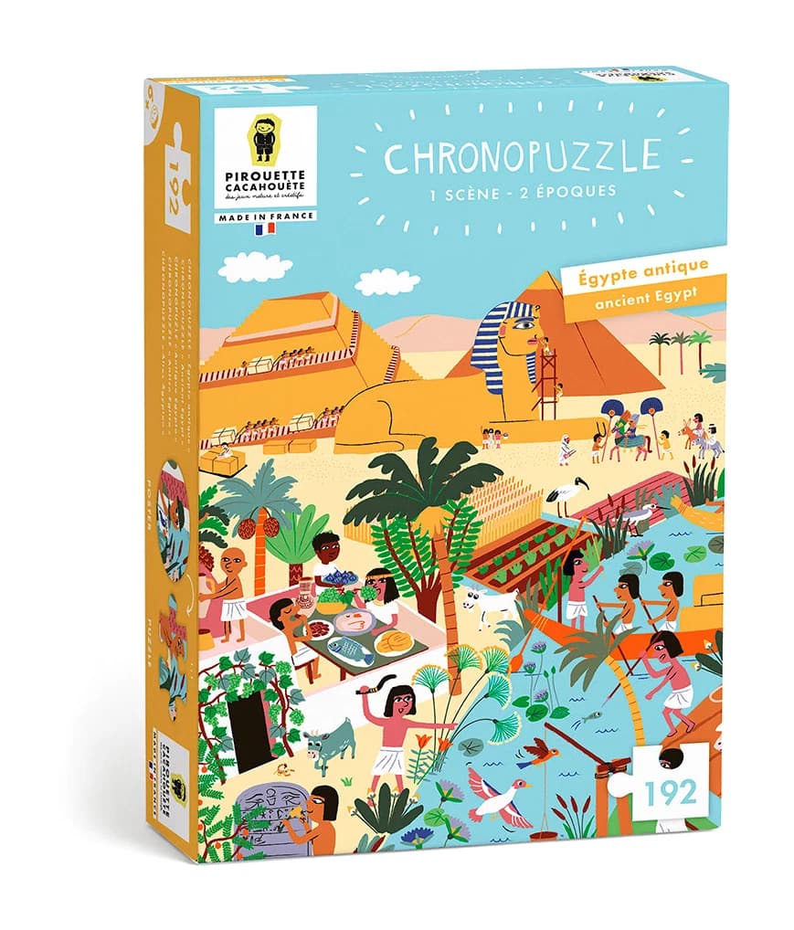 CHRONOPUZZLE ÉGYPTE ANTIQUE : PUZZLE ÉDUCATIF ENFANT DÈS 6 ANS