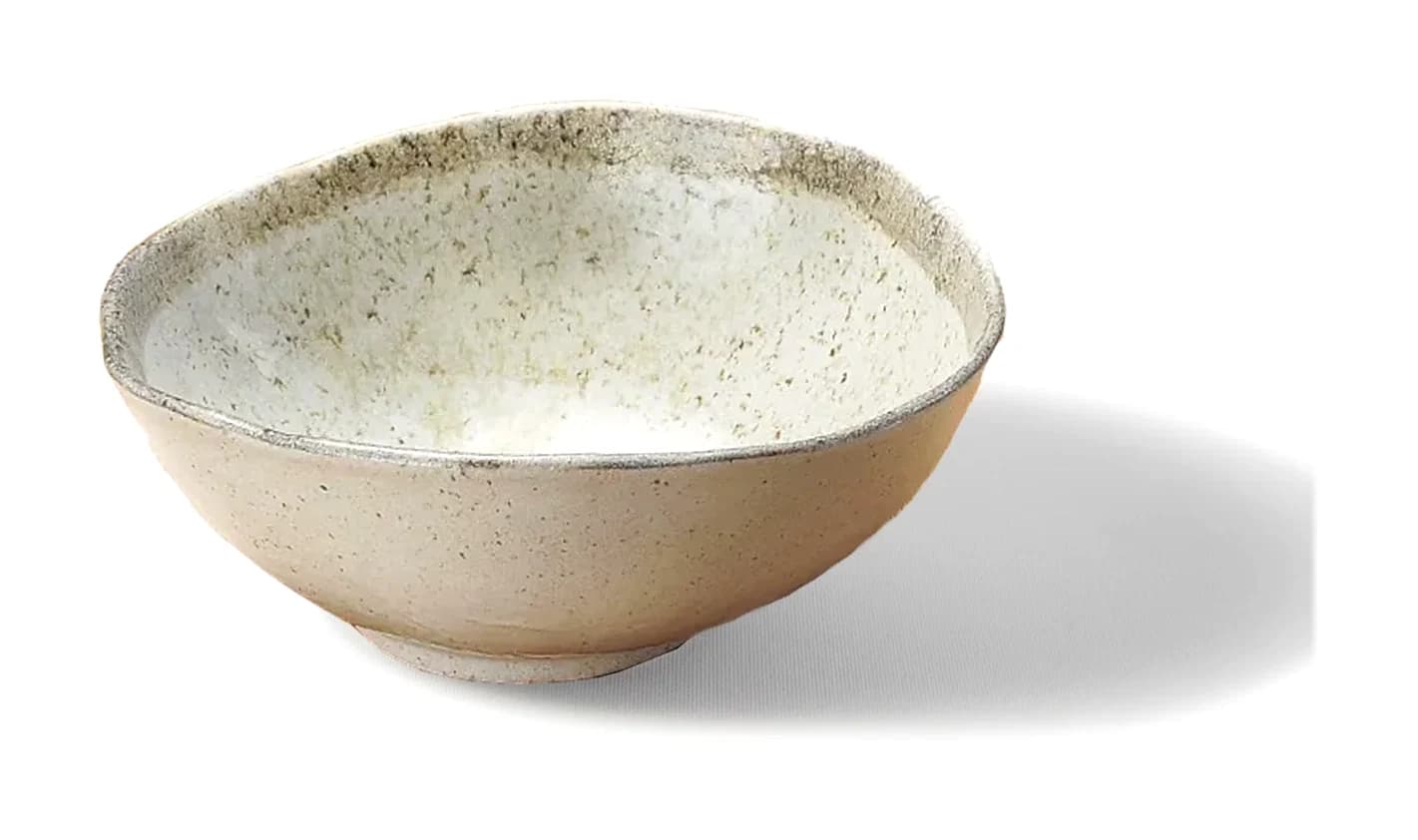 Bol en céramique karatsu gris et blanc 240x205mm ⋅ Minnano Souko