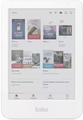 Liseuse eBook KOBO Clara Colour Blanche
