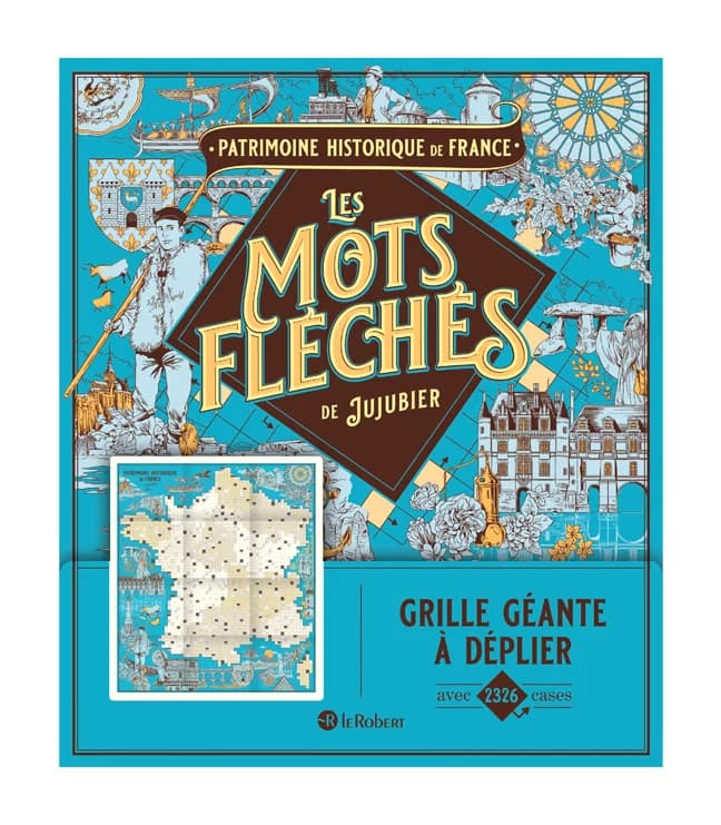 Mots fléchés géants du patrimoine