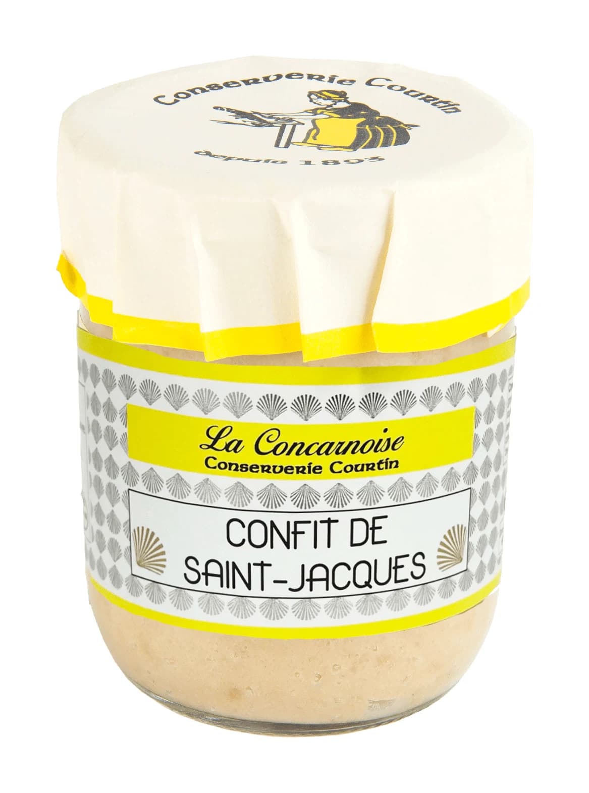 Confit de noix de Saint-Jacques en bocal 360g