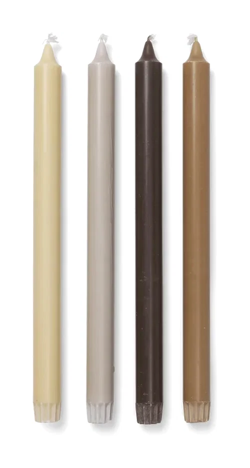 Lot de 4 Bougies - Mélange Calme