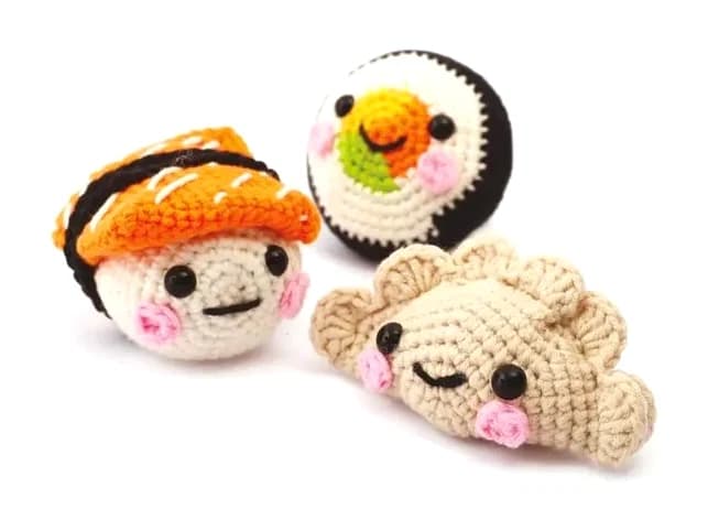 Kit Crochet Amigurumi Mes Sushis