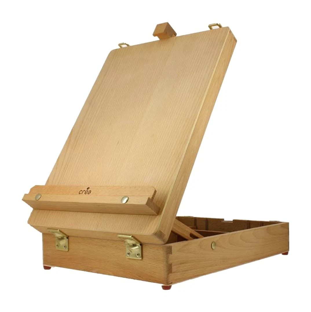 Boîte-chevalet de table en hêtre - Créa