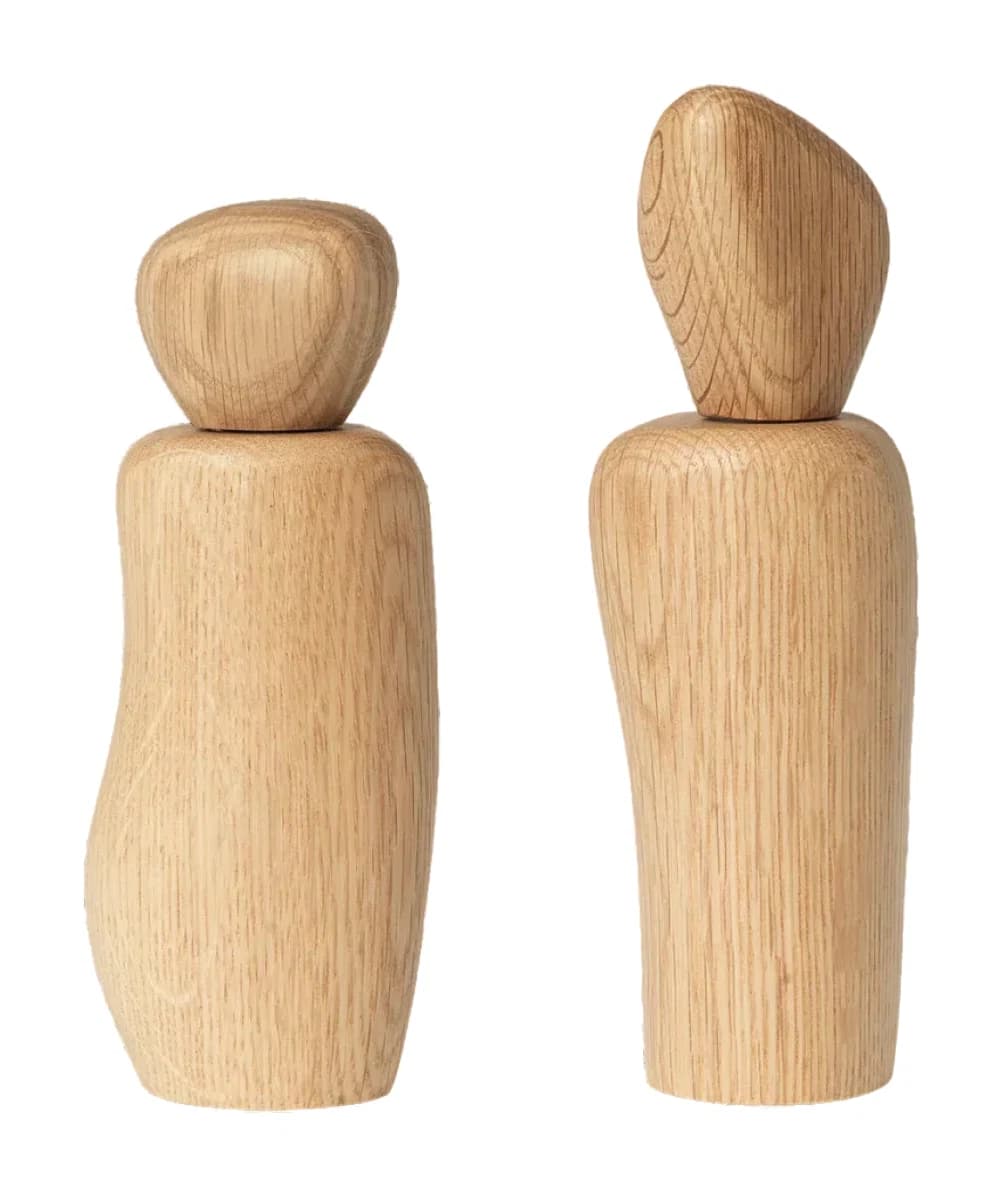 Pebble & Cairn Grinder Gift Set - Oak