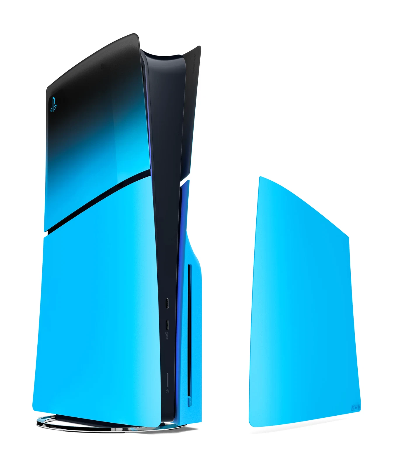 Façades pour console PlayStation®5 (modèle - Slim) – Rhythm Blue