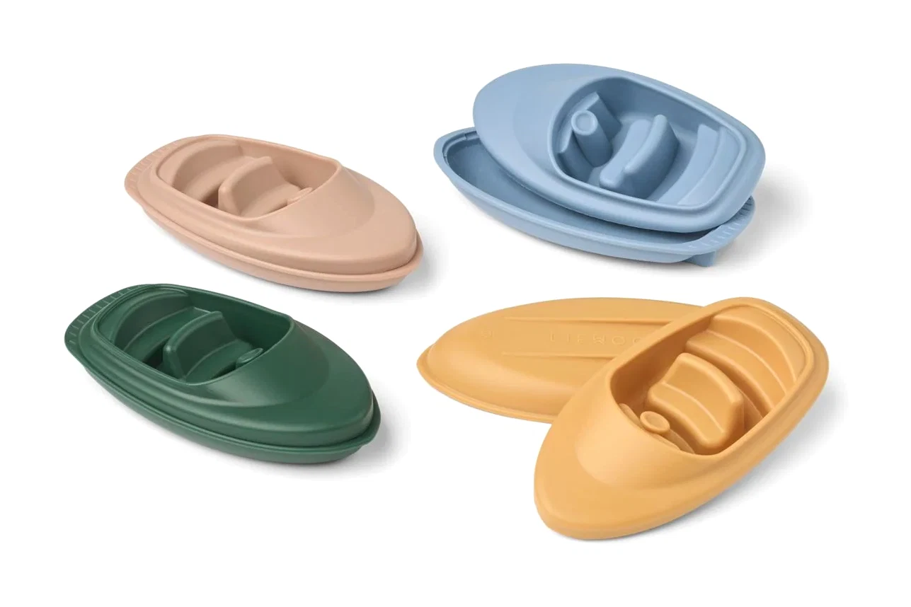 Lot de 4 bateaux CORIN - Beach Blue Multi mix
