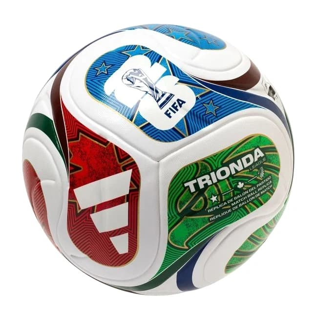 adidas Ballon Trionda League Coupe du Monde 2026 - Blanc/Bleu/Rouge/Vert