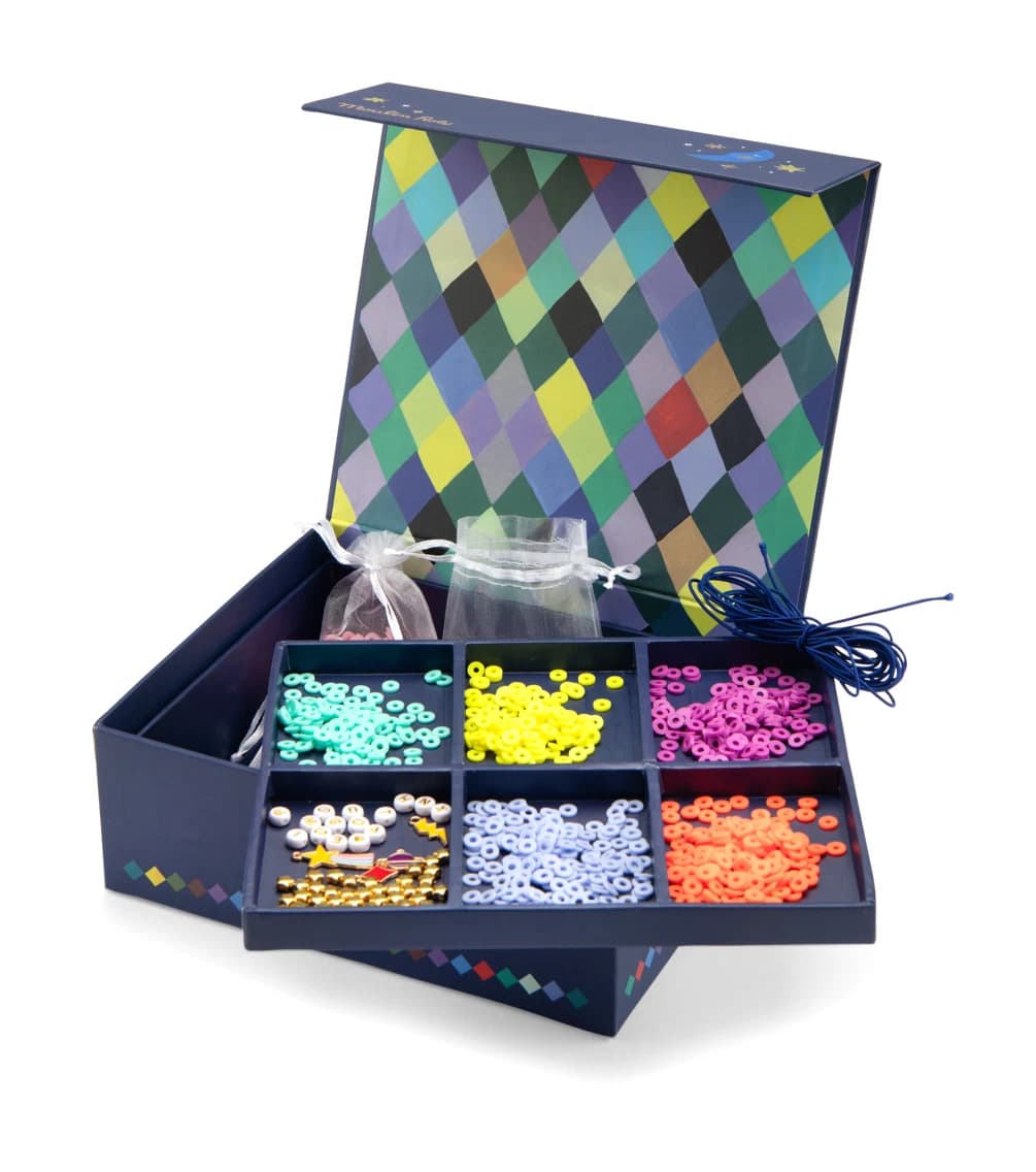 Coffret perles plates