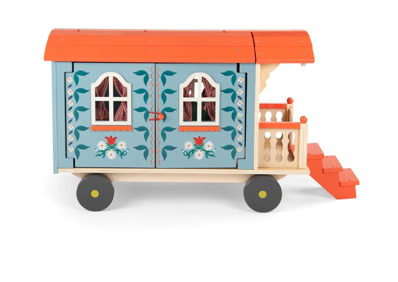 Roulotte en bois