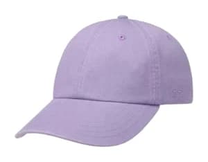 Casquette Stetson en coton mauve