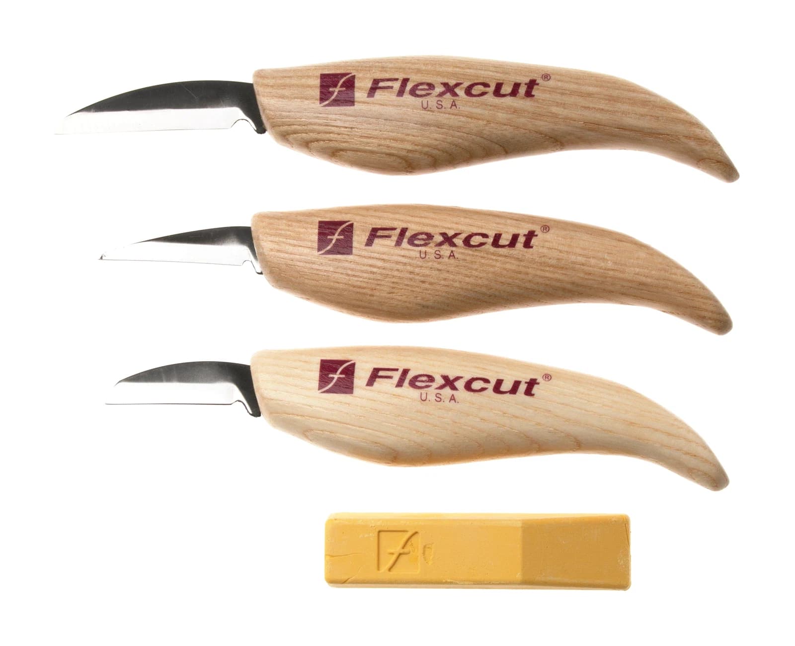 Flexcut Knife Starter Set KN500, set de gouges