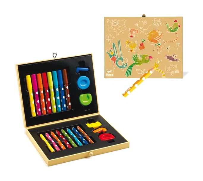 Boite de couleurs pour les petits