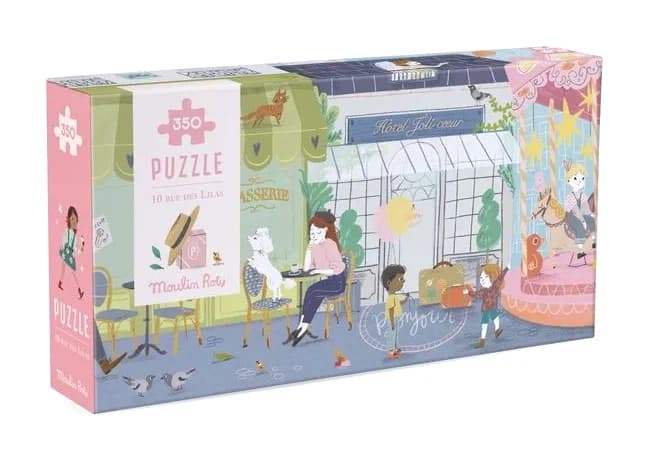Puzzle 350 pièces 10 rue des lilas Les Parisiennes