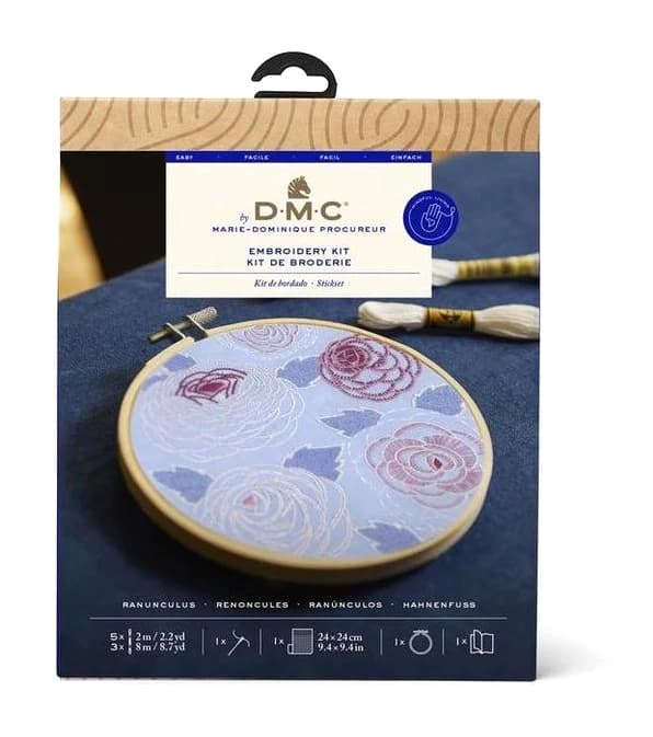 Kit Broderie Renoncules - DMC