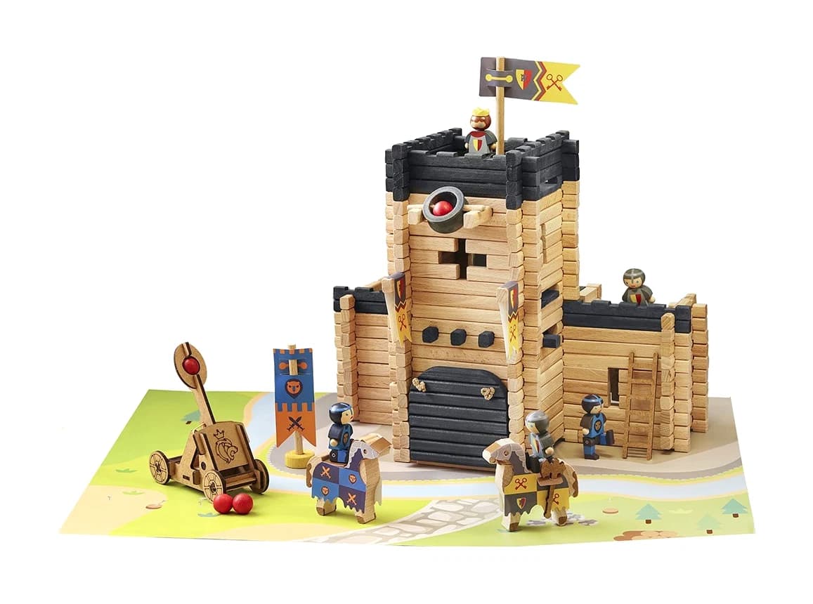 Château fort et catapulte -270 pièces