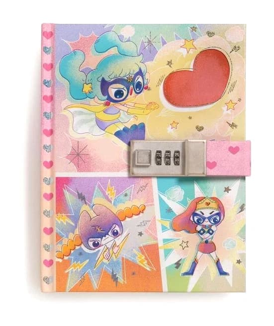 Carnet Secret à Code Lam Djeco