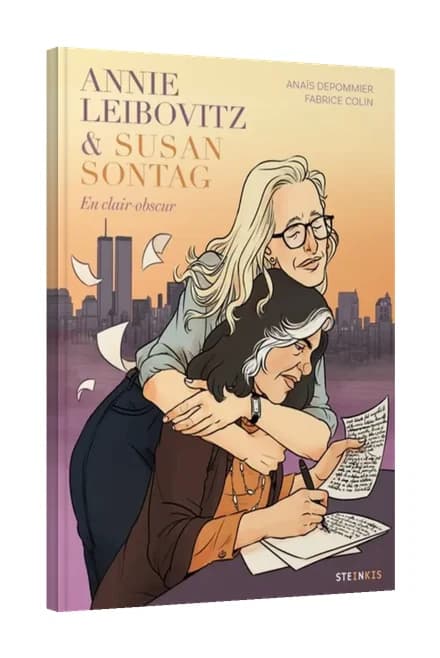 Annie Leibovitz et Susan Sontag, en clair-obscur