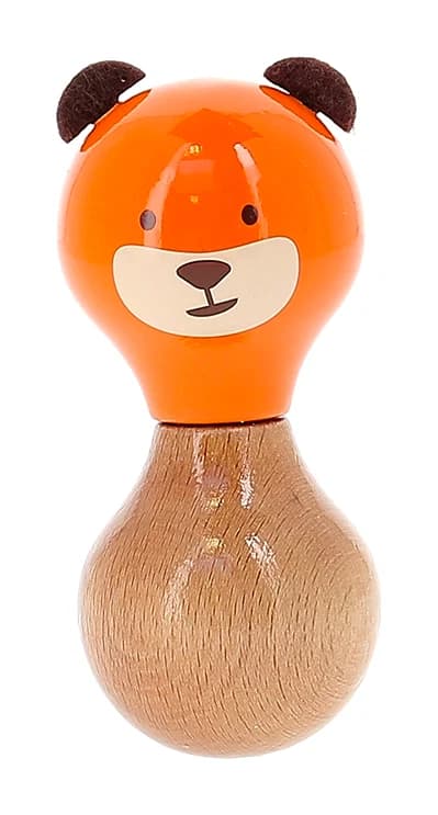 Hochet en bois Boizoos, Marcel l'ours