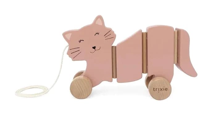 Jouet à tirer ondulant Chat