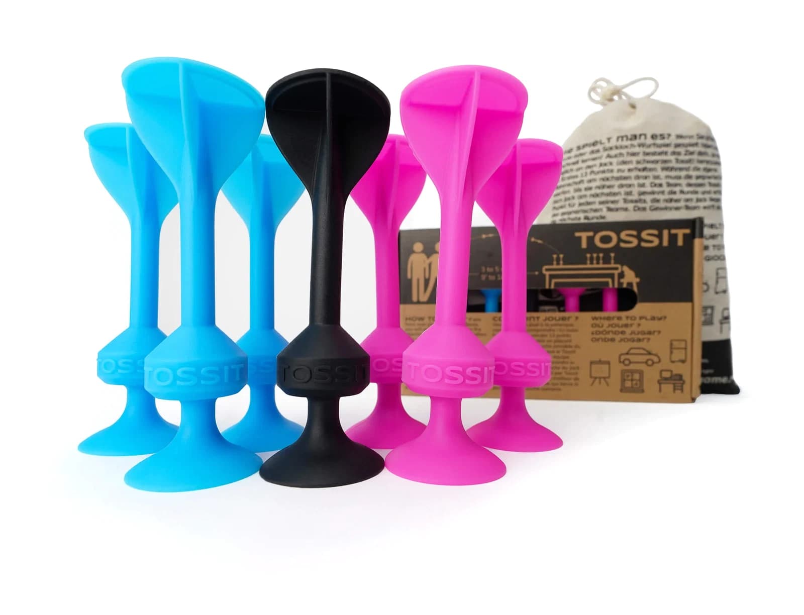 Tossit rose et bleu