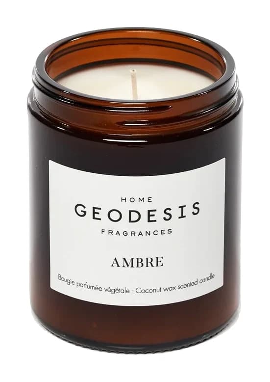 Bougie végétale parfumée - Ambre