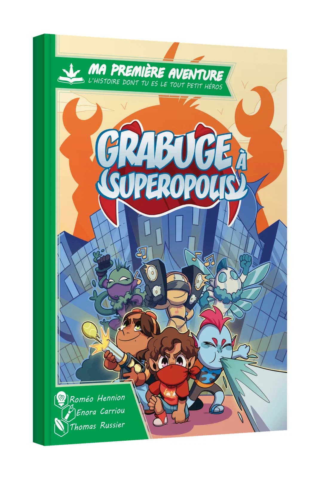 Ma première aventure, Grabuge à Superopolis