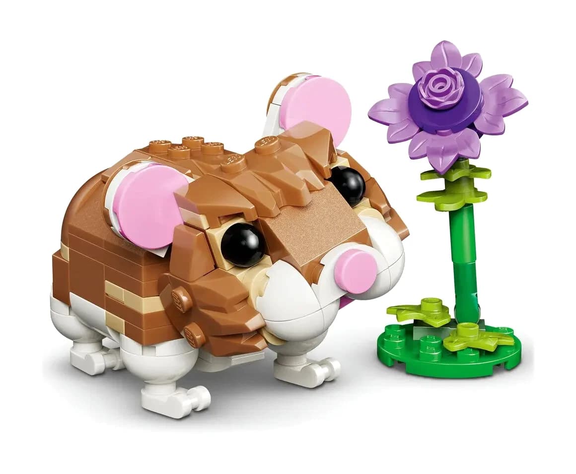 LEGO®CREATOR 31376 - L’ADORABLE HAMSTER ET LA FLEUR