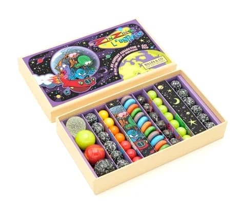 Coffret 60 billes les Zinzins de l'espace
