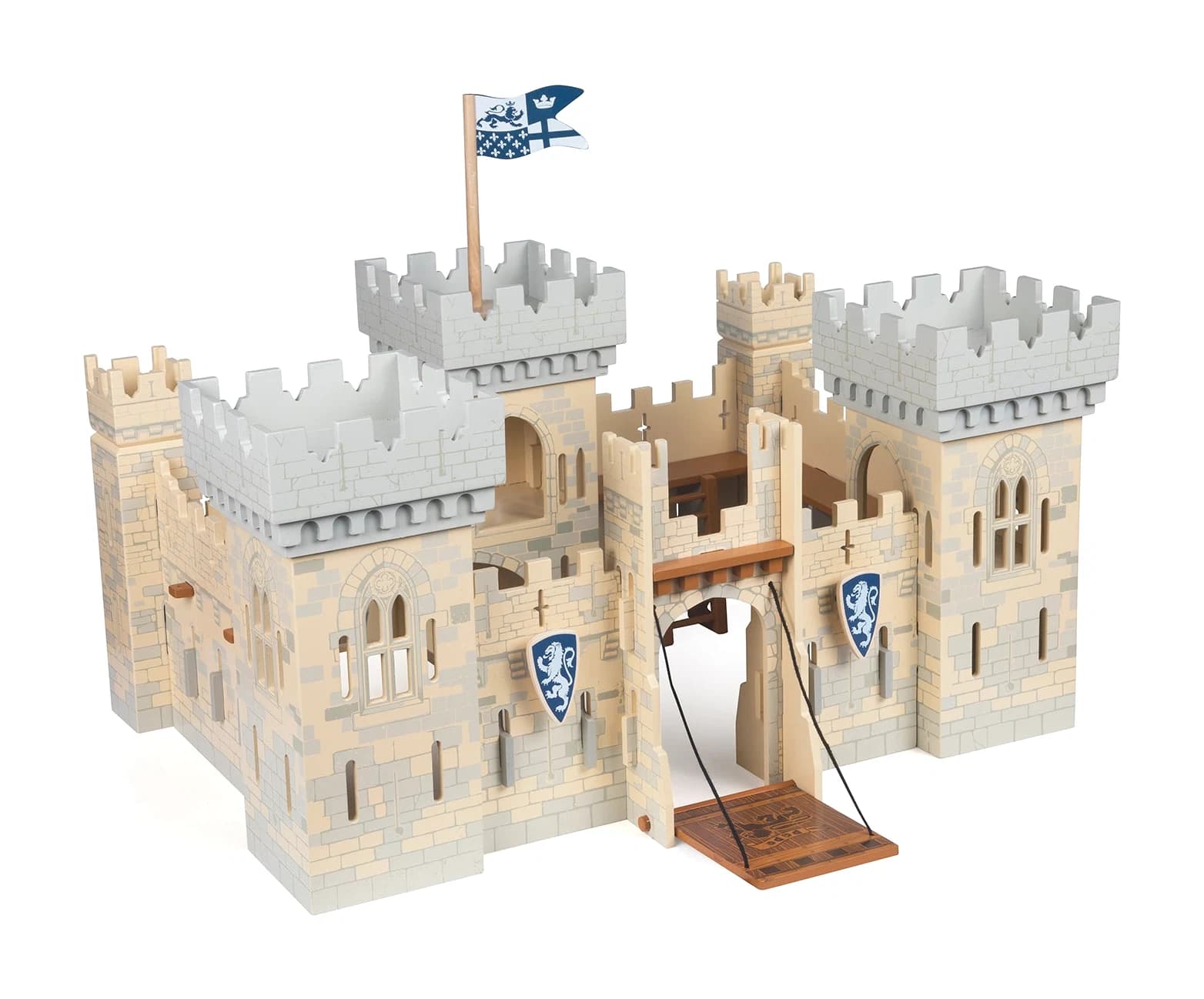 Château fort en bois