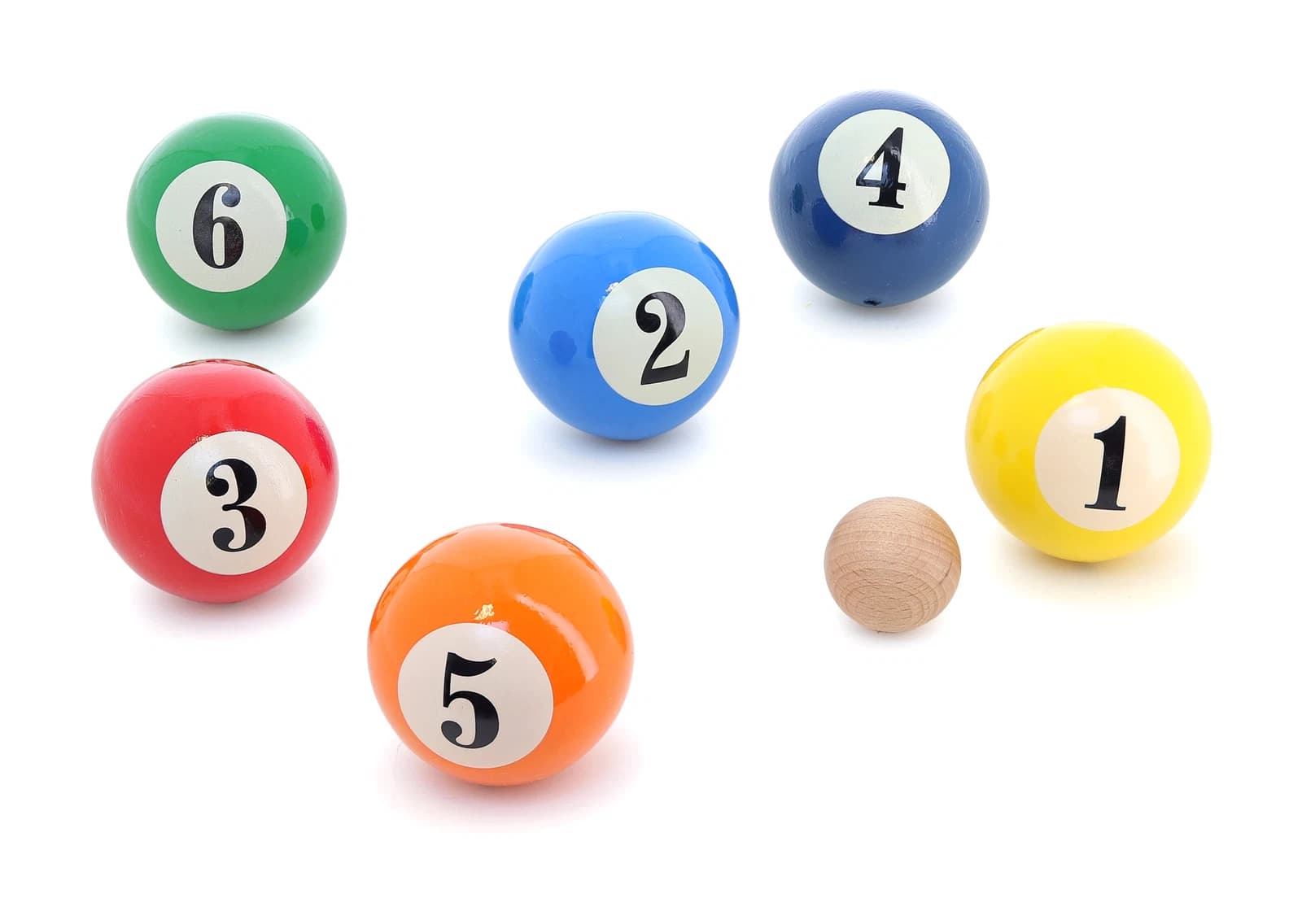 Pétanque boules billard