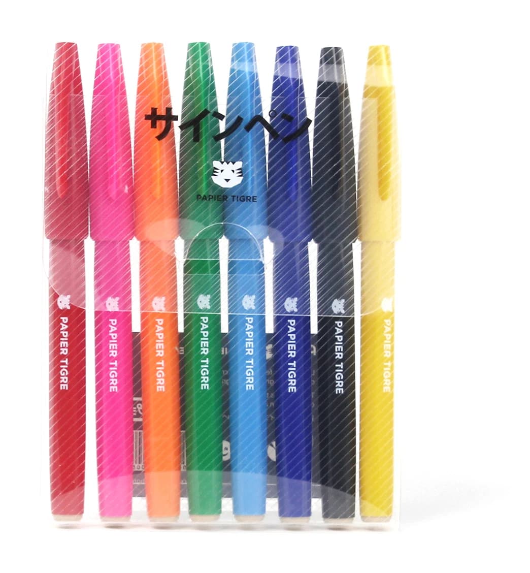 Boite de 8 Sign Pen