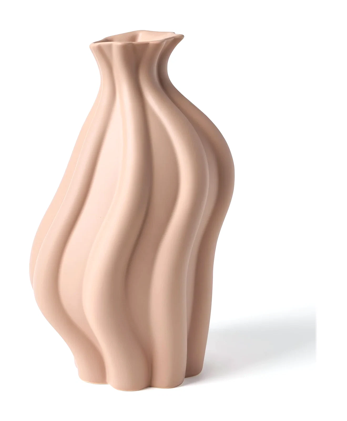 Vase en céramique Blom, haut. 33 cm