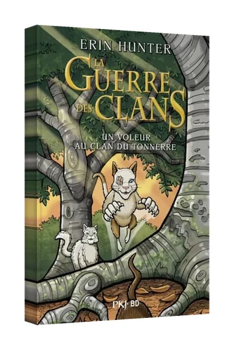 La Guerre des clans, un voleur au clan du Tonnerre