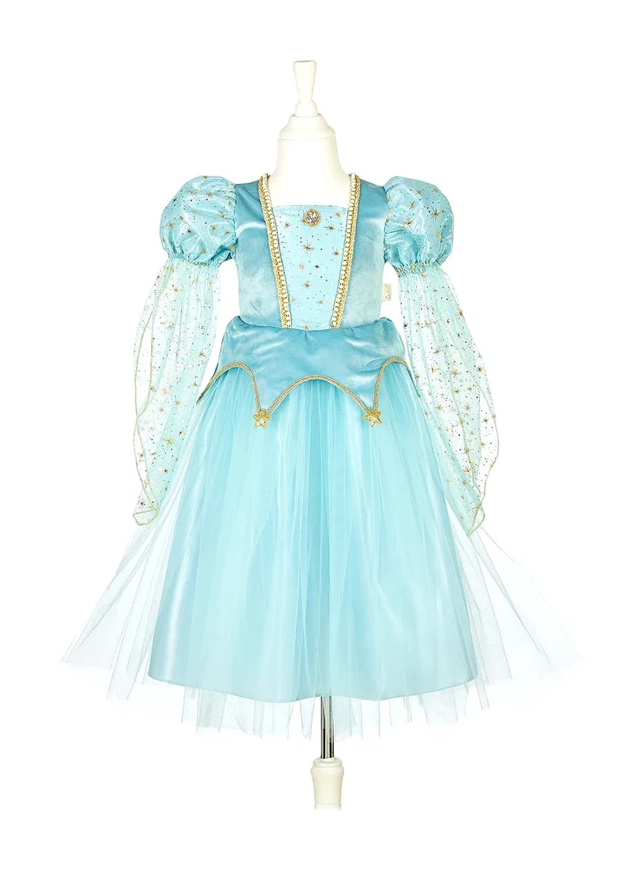 Robe fée bleu Victoria 5-7 ans