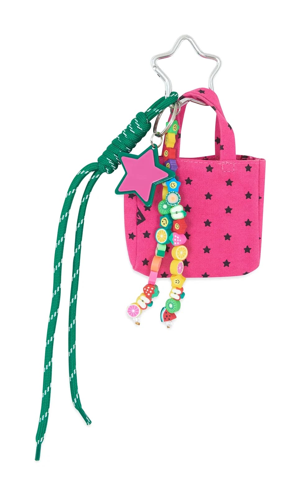 Porte-clés - Grigri Cabas Rose Blush