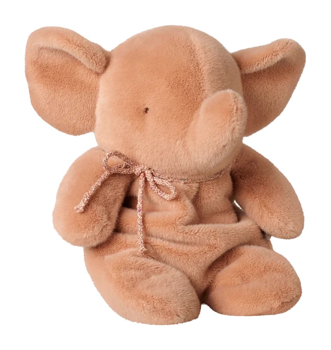 Peluche Éléphant, Medium - Rose vintage
