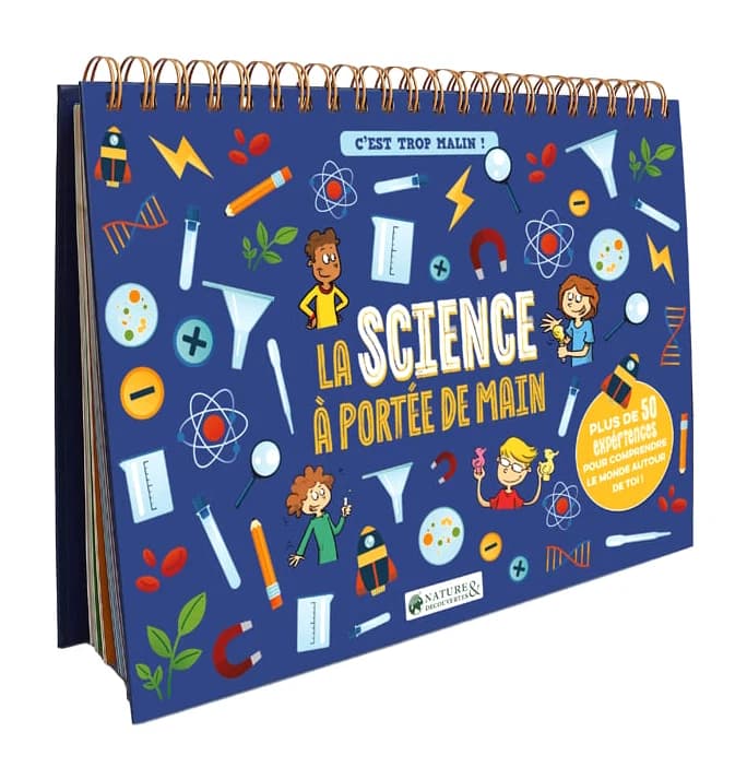La science à portée de main 50 expériences à réaliser à la maison