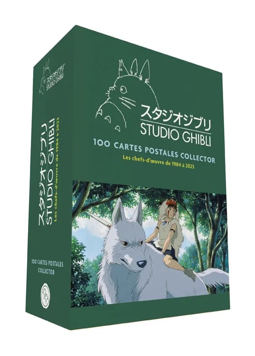 Coffret 100 cartes collector Studio Ghibli