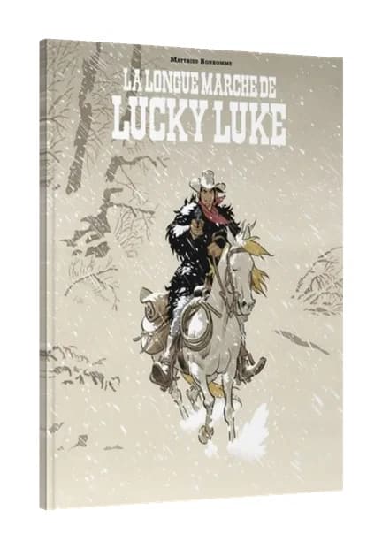 La longue marche de Lucky Luke, de Matthieu Bonhomme