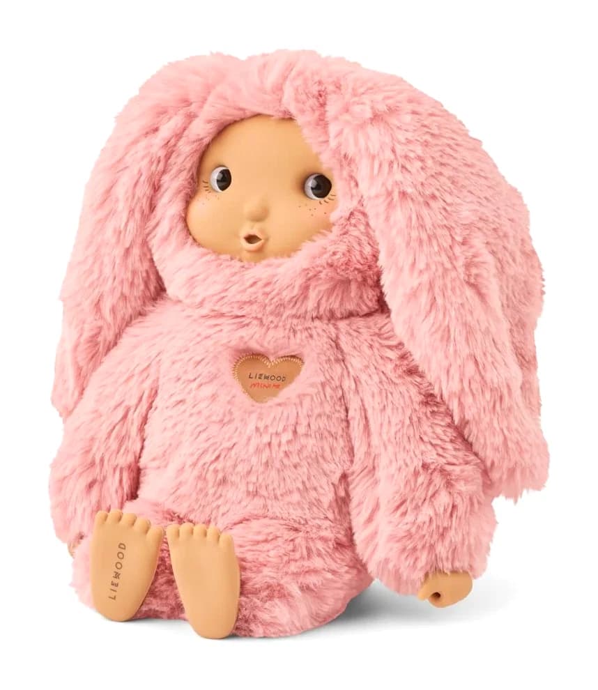 Poupée en peluche Rosey - Rose blush