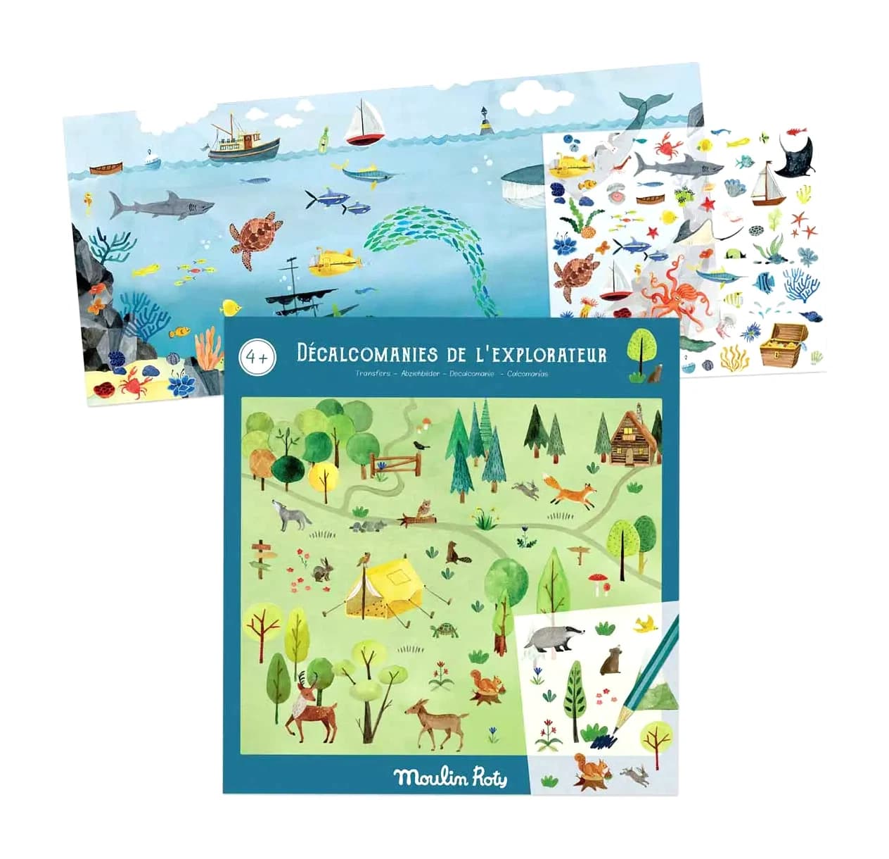 Décalcomanies L'explorateur