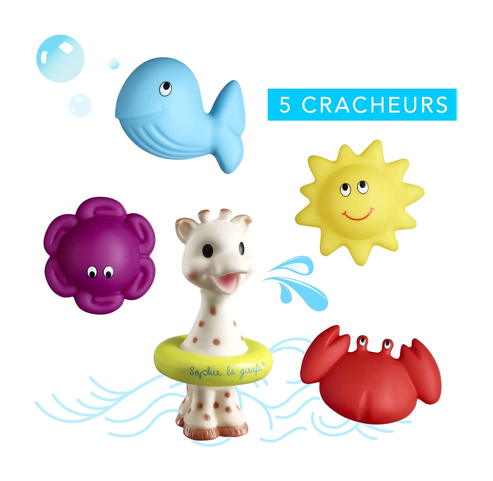 Le monde marin de Sophie la girafe
