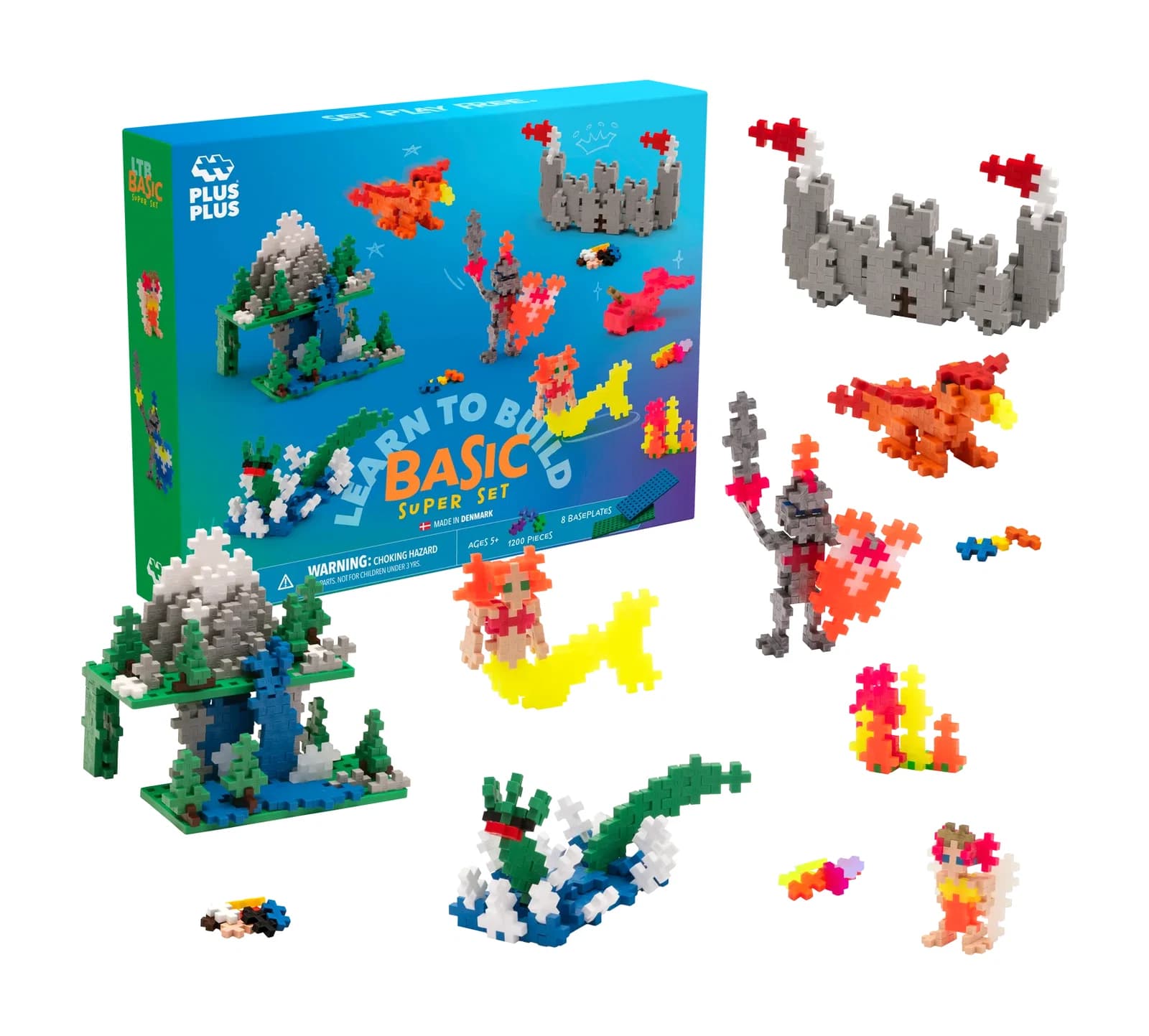 Plus-Plus, coffret de 1200 pièces