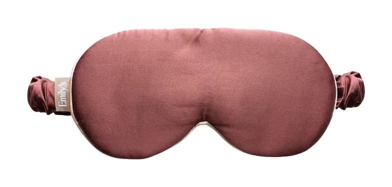Masque de sommeil 100% pure soie - Moka