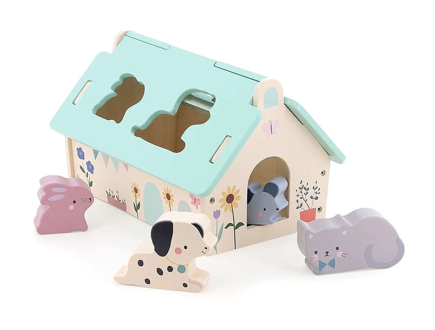 Boîte à formes, Maison des animaux - Sarah Betz