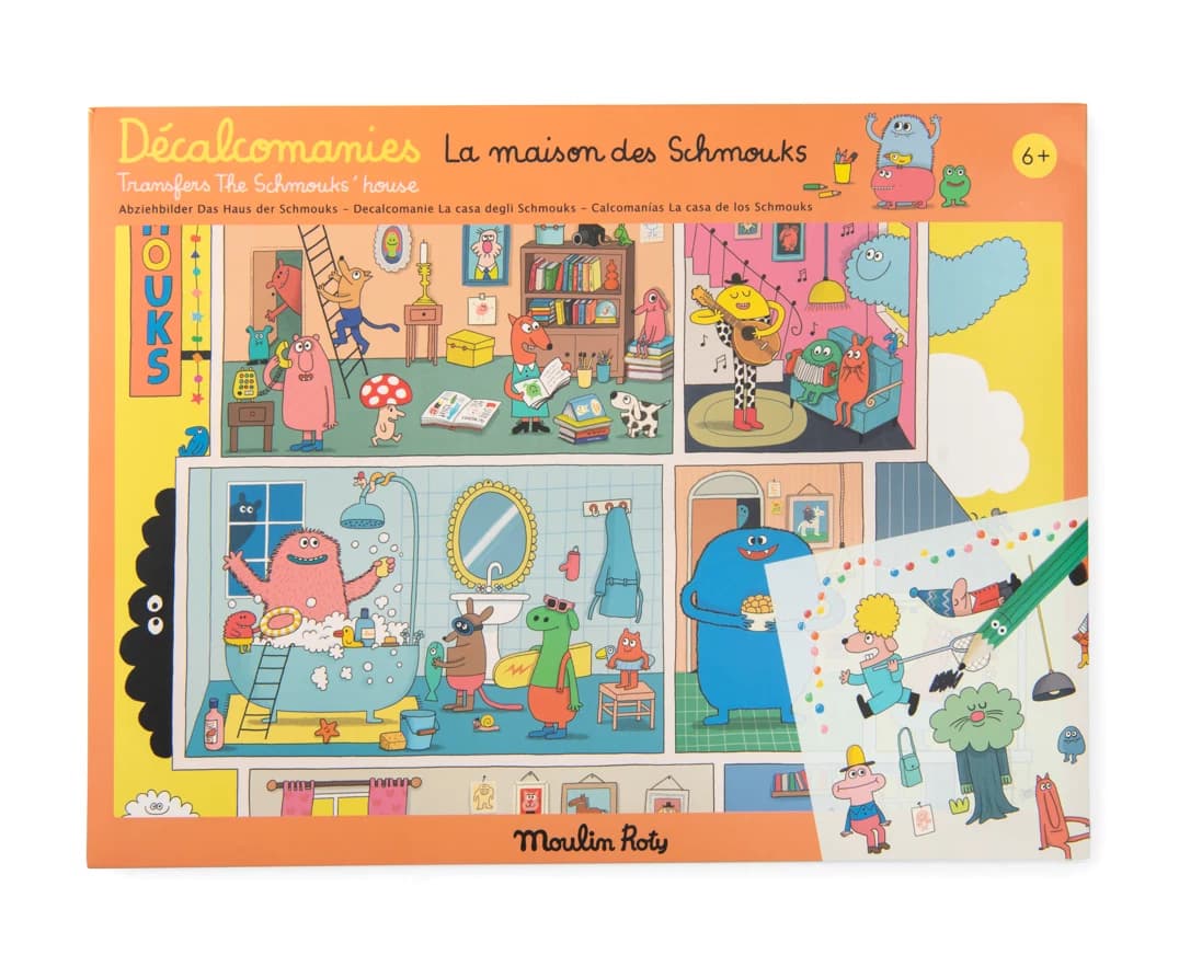 Décalcomanies de la maison des Schmouks